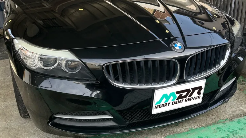 BMW Z4　雹被害　デントリペア