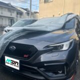 SUBARU　WRX S4 STI　プレスラインのデントリペア　神奈川県茅ヶ崎市