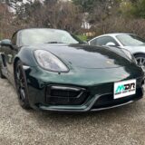 ポルシェ 911 GTS  フロントガラスリペア  危険度の高いヒビ   藤沢市