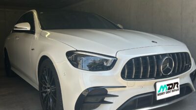 メルセデス・ベンツ E53 AMG  フロントガラスリペア  極小チッピング　横浜市