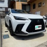 レクサスNX  ドアパンチ被害のデントリペア  横浜市