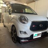 ダイハツ  ムーヴ キャンパス  ドアパンチ被害のデントリペア  藤沢市