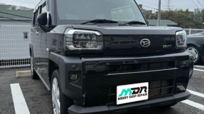ダイハツ タフト 飛び石によるヒビのリペア 横浜市