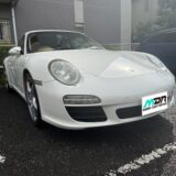 ポルシェ 911  997 飛び石被害によるガラスのヒビのリペア  横浜市