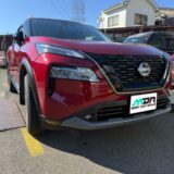 日産 エクストレイル  ドアパンチ被害による3cmヘコミのデントリペア  綾瀬市