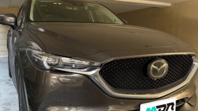 Mazda CX-5 飛び石被害によるヒビのリペア 横浜市