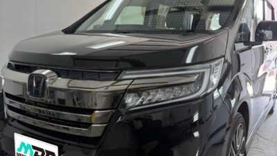 HONDA  ステップワゴンスパーダ  ルーフのヘコミのデントリペア  横浜市